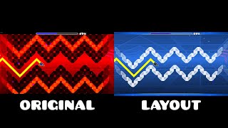 'Nine Circles' Original vs Layout | Geometry Dash Comparison