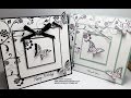 Beautiful Triple layer stamping card