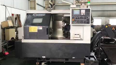 GOODWAY GA2600 CNC LATHE Operating Video-01
