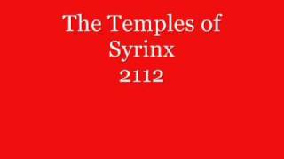 rush 2112 The Temples of Syrinx with lyrics chords