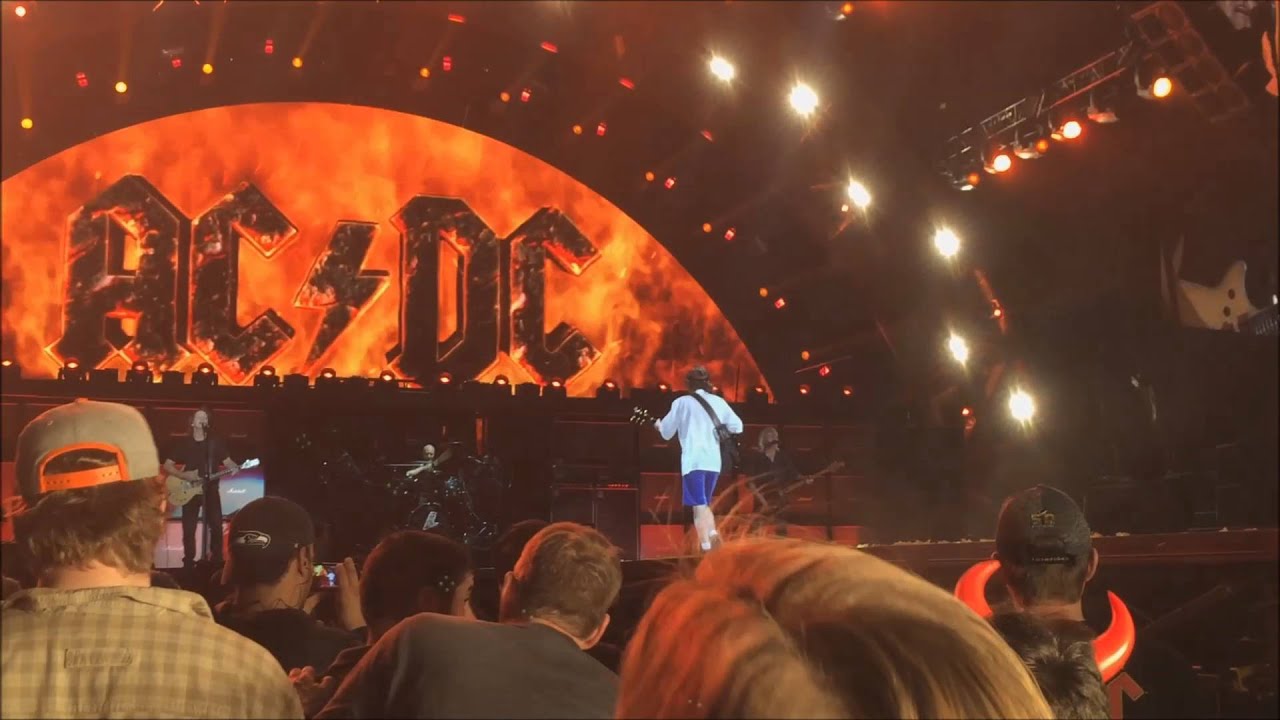 AC/DC - Highway to Hell - Live in Denver, CO 2/8/2016 - YouTube