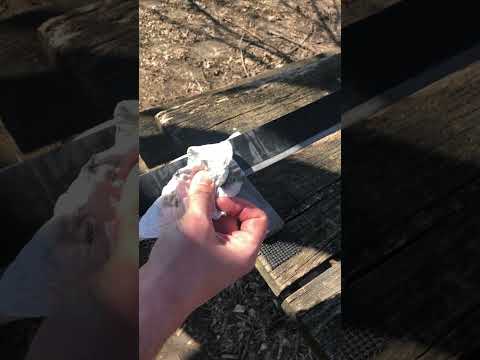 Sharpening A Sword!