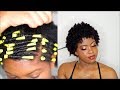 EASY PERM ROD SET ON 4C NATURAL HAIR |BeautyWithPrincess