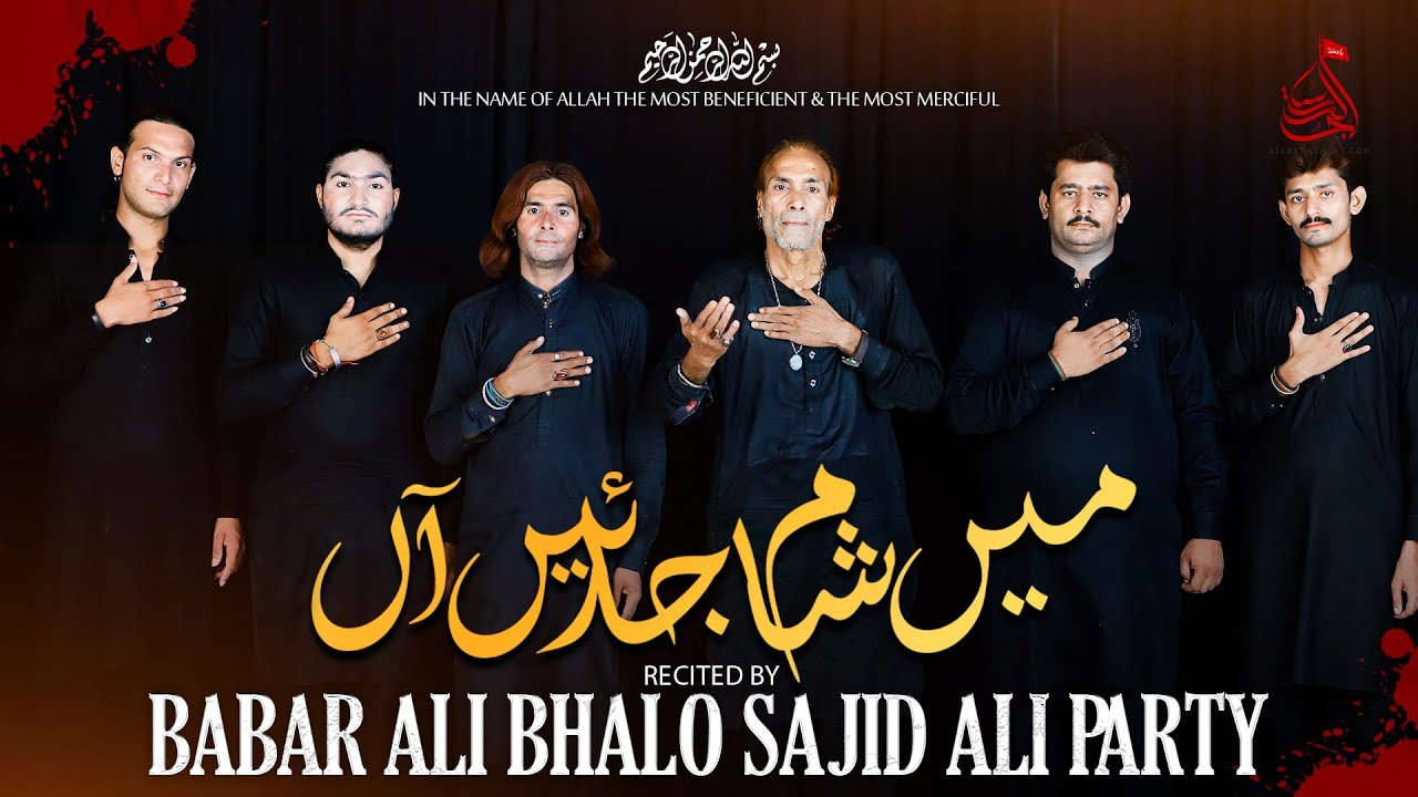 Main Shaam Ja Rahi Aan - Babar Ali Bhalo Sajid Ali Party - Bibi Zainab s.a - 2024