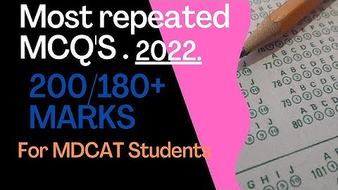 MDCAT mcq