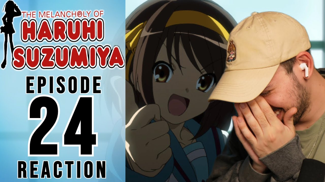 The Melancholy of Haruhi Suzumiya Episode 24 Reaction SIGH V