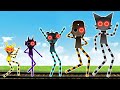 【踏切アニメ】卵と超いたずらチーム 🐶🐸🐼 Sprunki Incredibox as Fumikiri Railroad Crossings Meme