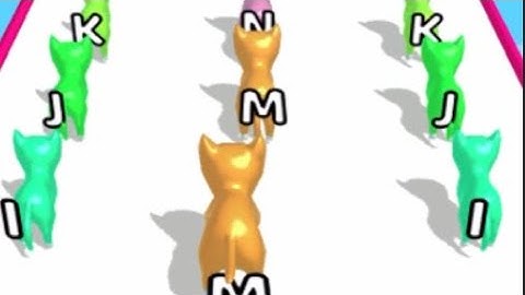 A-Z Run  - All Levels Gameplay IOS ( LVL  93 - 97).