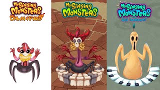 Dawn Of Fire Vs My Singing Monsters Vs The Lost Landscapes | Redesign Comparisons | Loodvigg