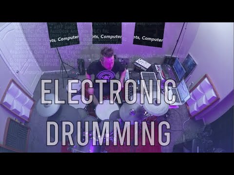 Electronic Drumming KJ Sawka Take Me Down Original tune