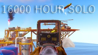 HOW I SOLO DOMINATE LARGE OIL RIG - RUST
