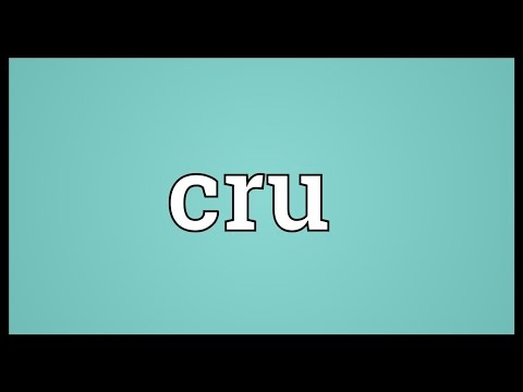 Cru Meaning