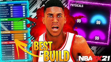 BEST GUARD BUILD ON NBA 2K21! DEMIGOD POINT GUARD BUILD NBA 2K21! 90+ 3 POINTER & SPEEDBOOSTING!