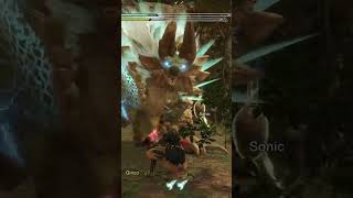 Monster Hunter Rise | Rammed From Behind | #Shorts