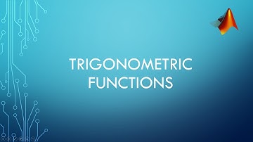 Trigonometric functions