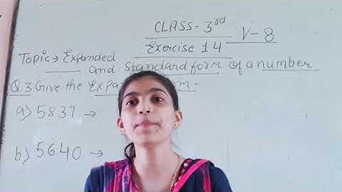 Class 3 maths exercise 1.4 video 8
