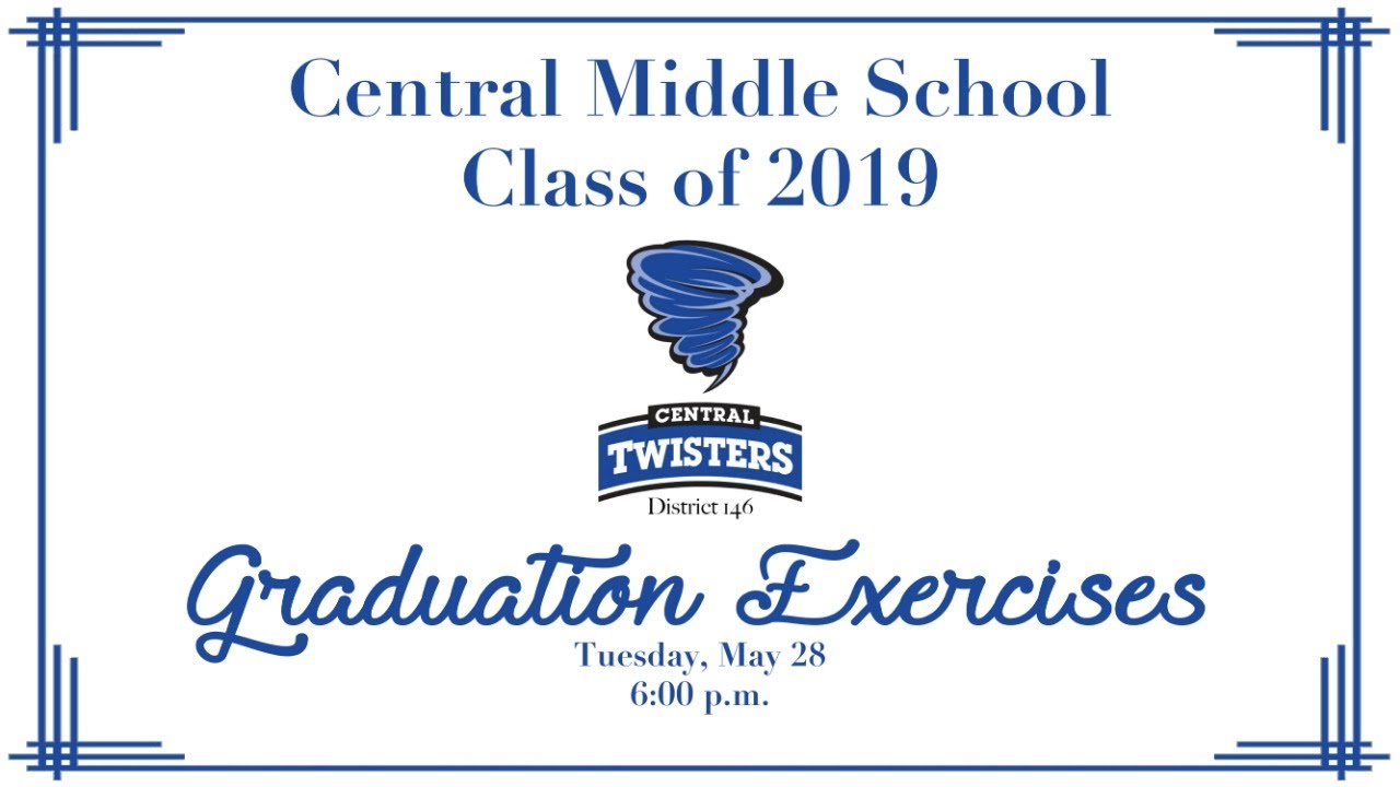 2019 Central Middle School Graduation - YouTube