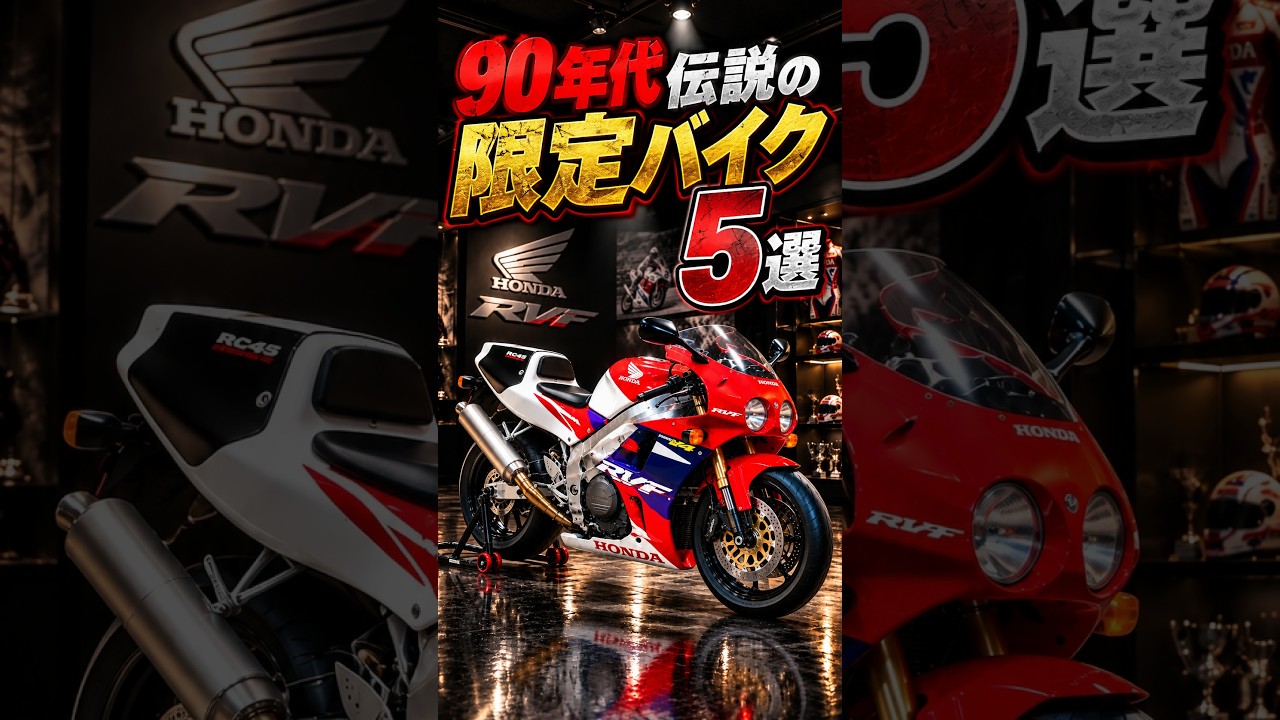 5 Legendary Limited-Edition Motorcycles from the 90s! - YouTube