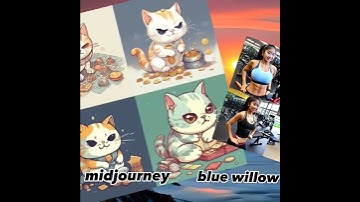 text to image ai comparison. midjourney vs blue willow.comment below your liking.#midjourney #ai