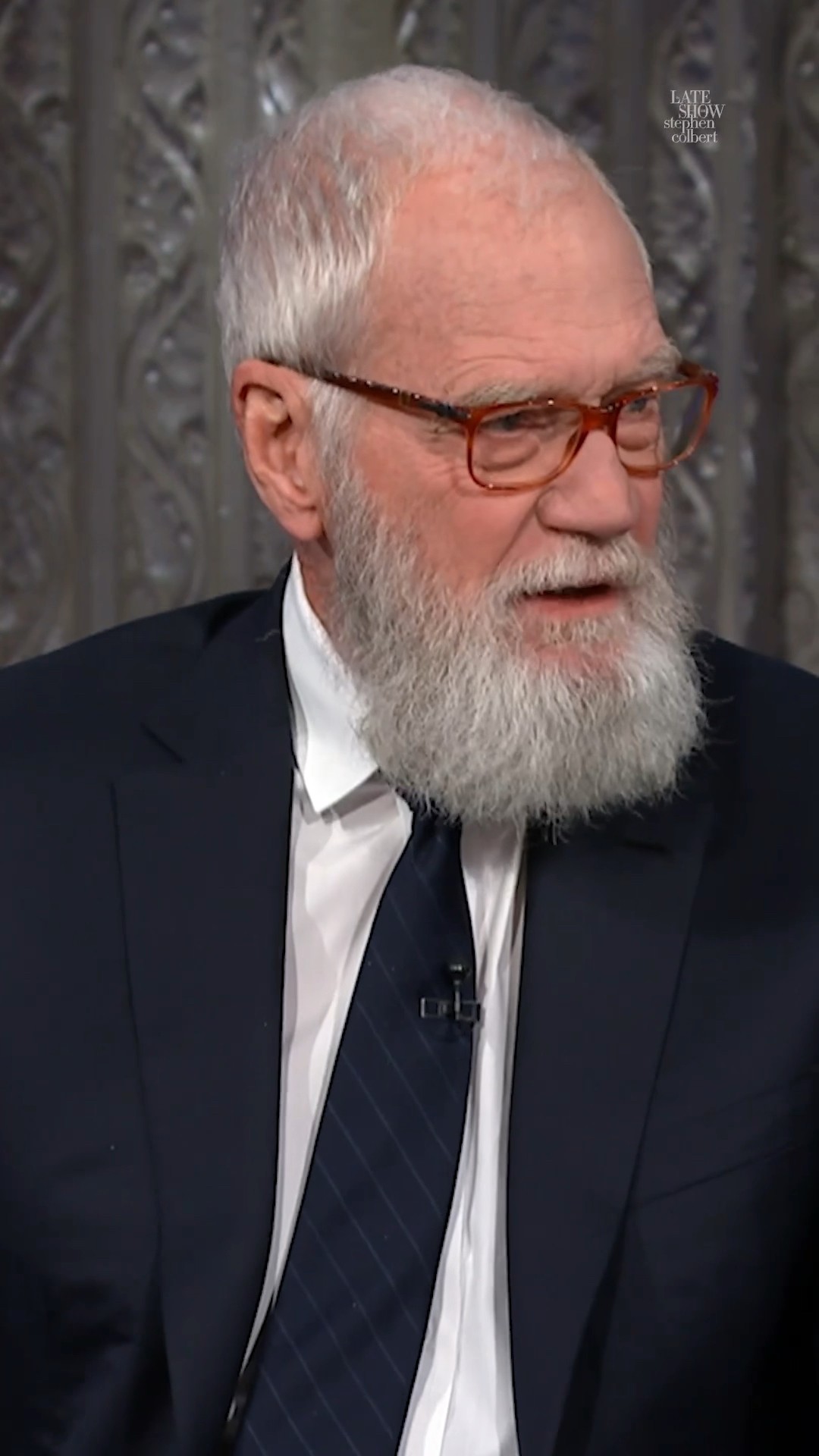 David @Letterman and Stephen discuss being empty nesters on #Colbert. #shorts