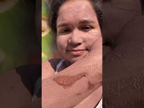 Mud therapy experience in telugu | telugu minivlog | fun | viral | shorts | multani mitti | wellness