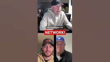 NETWORK! Learn how in their full episode. 💪🏼 #entrepreneur #tips #mindset #pickleball #networking