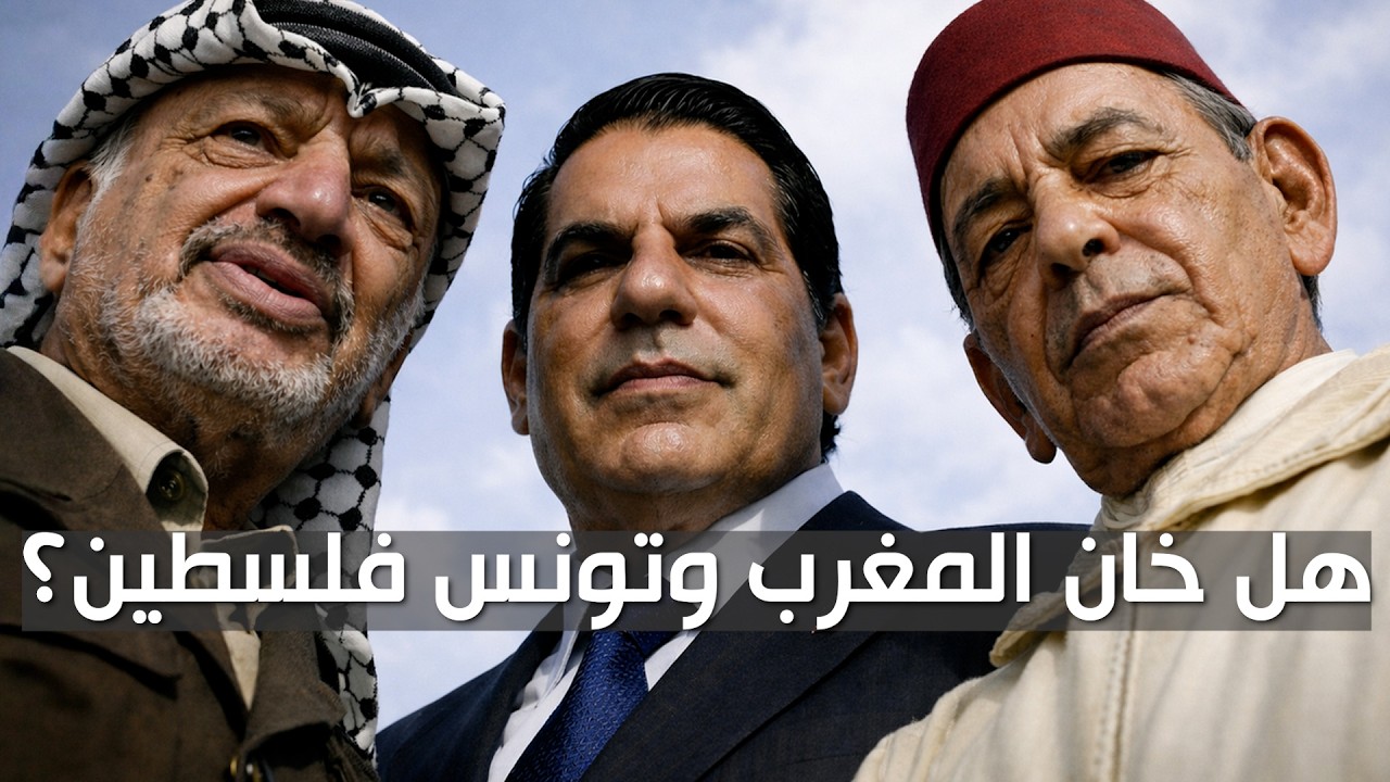 هل خان بورقيبة والحسن الثاني القضية الفلسطينية؟