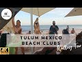[4K] Tulum Beach Clubs Party Walk | Quintana Roo | Mexico 2022