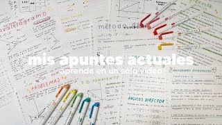 Apuntes fáciles: cómo hago mis apuntes, estética, títulos, materiales y consejos ✨ guía definitiva