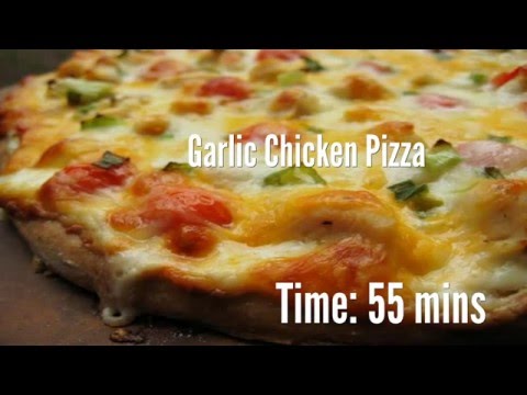 Garlic Chicken Pizza Recipe