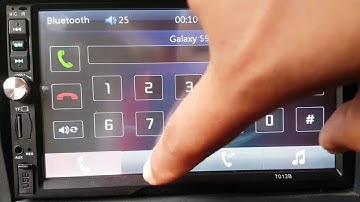 Head Unit : How to delete contacts in Double din 7012B