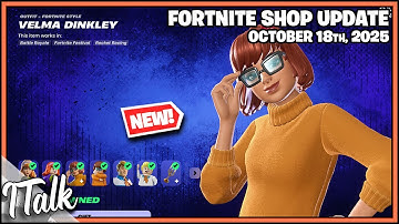 Fortnite Shop *NEW* VELMA, DAPHNE, AND FRED ARE HERE! [October 18th, 2025] (Fortnite Chapter 6)