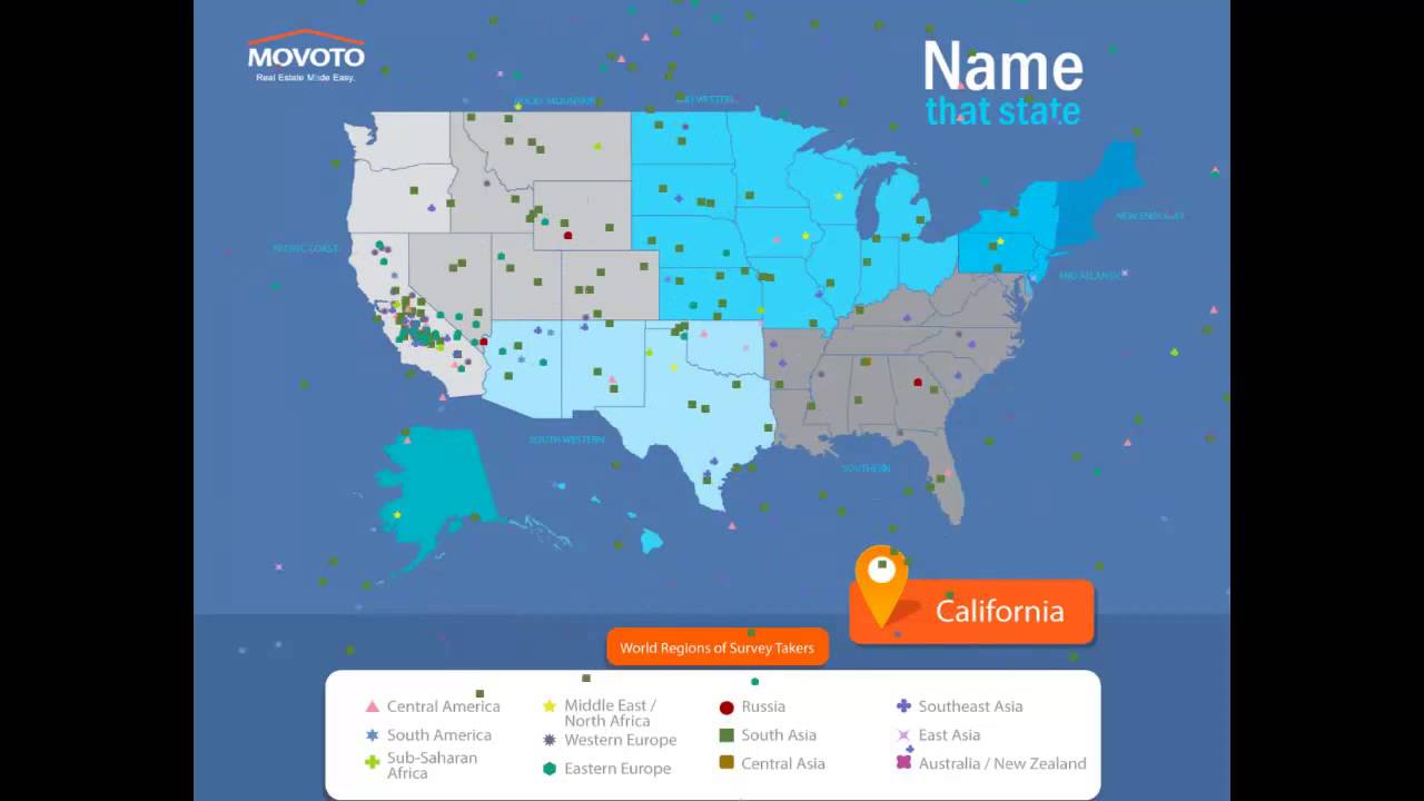 Most Foreigners Have No Clue Where US States Are Located YouTube