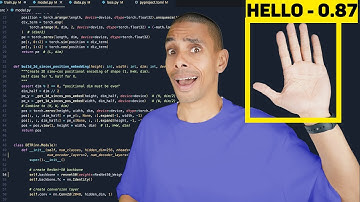 I trained a Sign Language Detection Transformer (here