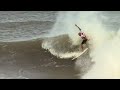 KELLY SLATER ALMOST HIT BY BAT RAY