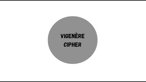 Vigenère Cipher