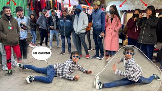 Pushpa - Srivalli Dance In Public | Part 3 Darjeeling Public Epic Reaction 😂 Allu Arjun,Rock Lama