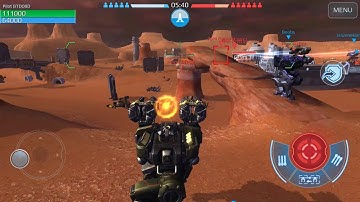War Robots test server new robot Bulwark and weapons spark and exodus