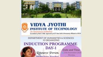INDUCTION PROGRAMME 2020-21  ( DAY-1)