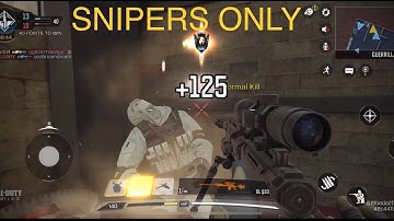 #CODM | KILLHOUSE MAP SNIPERS ONLY GAMEPLAY| #callofdutymobile#codm#cod mobile
