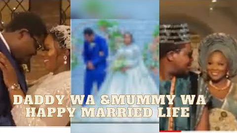 FULL VIDEO OF MR MACARONI AND MUMMY WA WEDDING HAPPY MARRIED LIFE