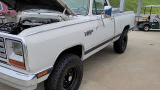 Caleb's 1985 Dodge pickup