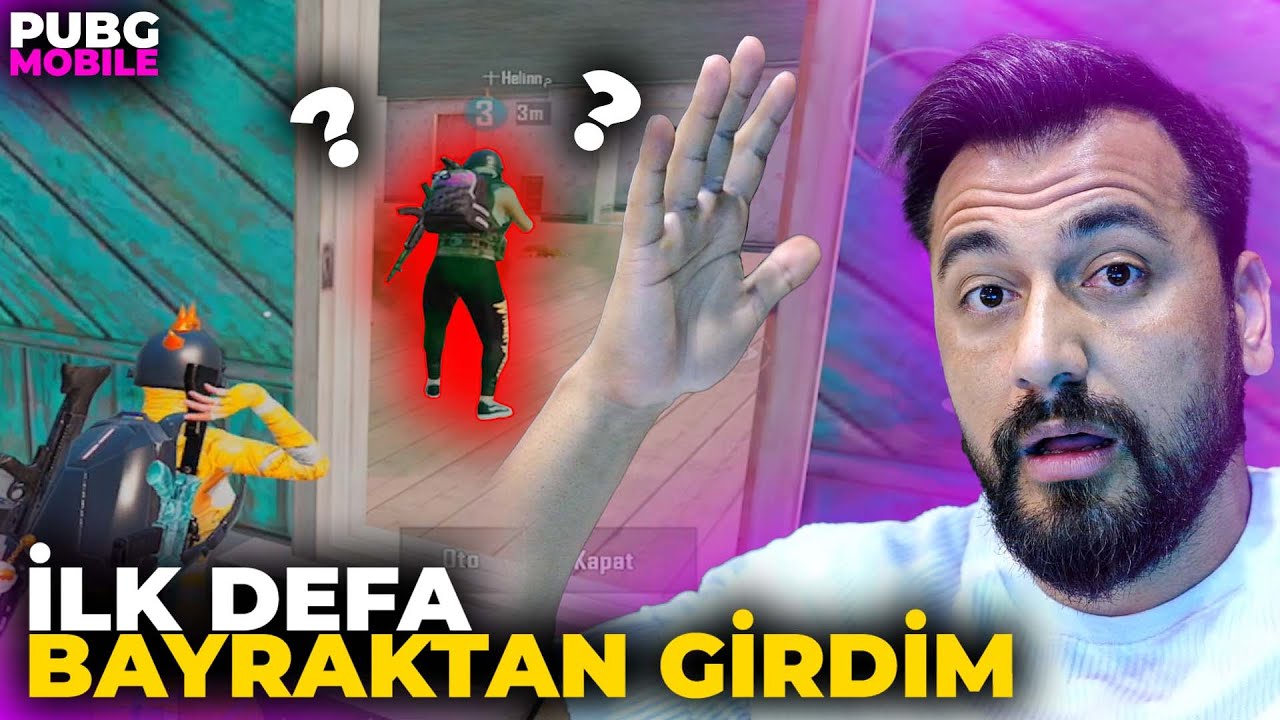 KADIN OYUNCU ÖYLE BİR AWM VURUŞU YAPTI Kİ ŞOK OLDUM / Pubg Mobile Bayraktan Girdim