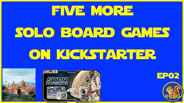 5 more solo board games on kickstarter