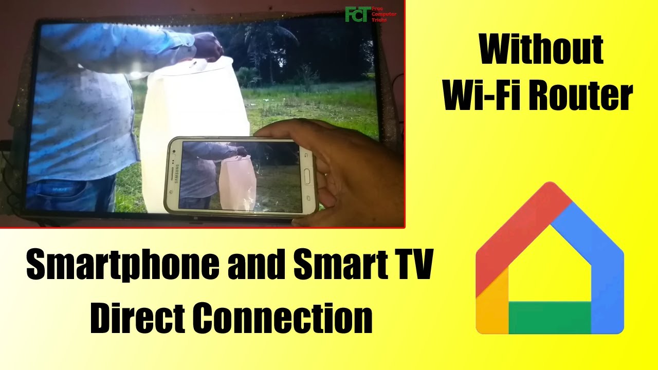 How to Connect Smartphone Direct to Smart TV Without WiFi Router
