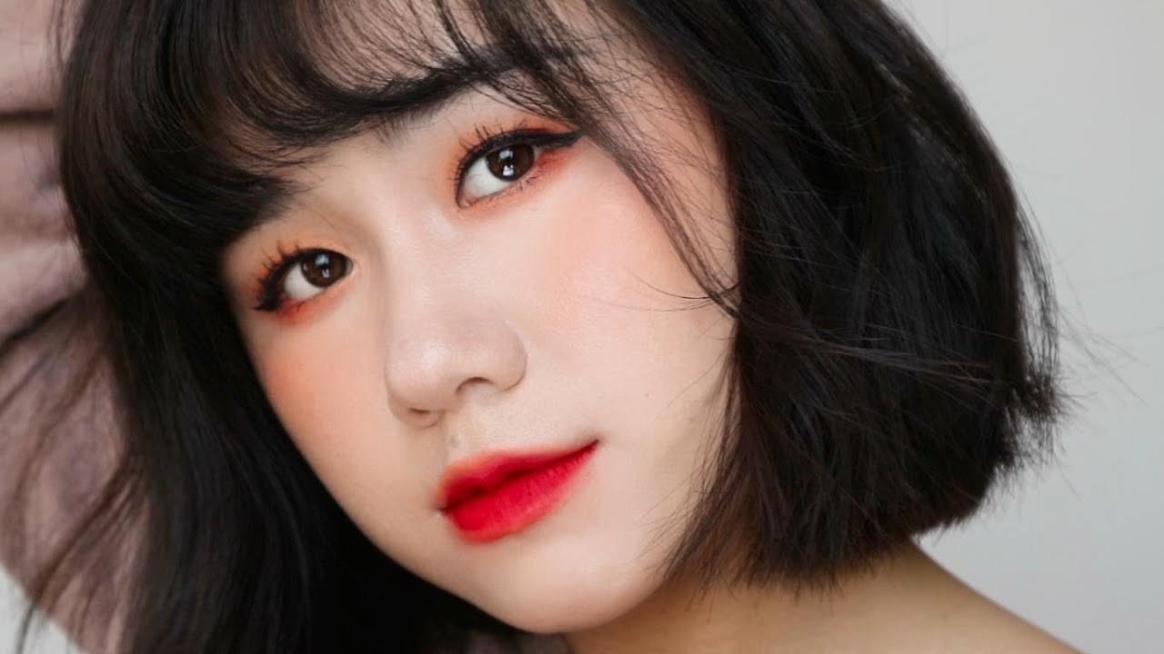 LUNAR NEW YEAR MAKEUP 2020 /TRANG ĐIỂM NGÀY TẾT 🌸 VỚI TÔNG ẤM ĐẦY MAY