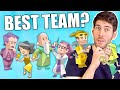 Which 4 of the 16 Personalities Would Make the Best Team?