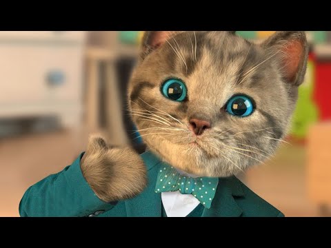 Play Fun Pet Care Kids Game with the cutest cat - Educational Learning Kids Videos #421