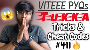 VITEEE 2022: Mathematics Tukka Tricks🔥| Tricks & Cheat Codes #411 [Exclusive Course In Description]