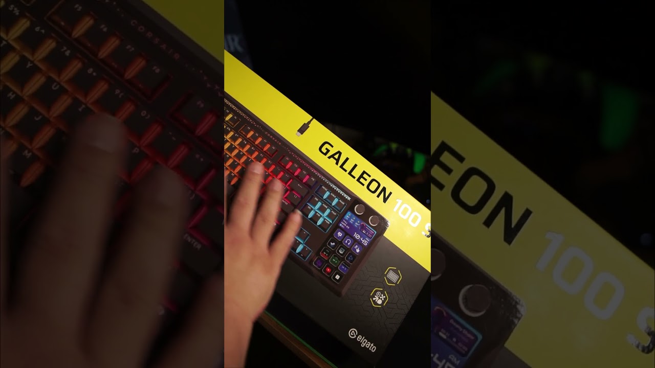 This Keyboard is BUILT DIFFERENT 😤 Corsair Galleon 100 SD Unboxing